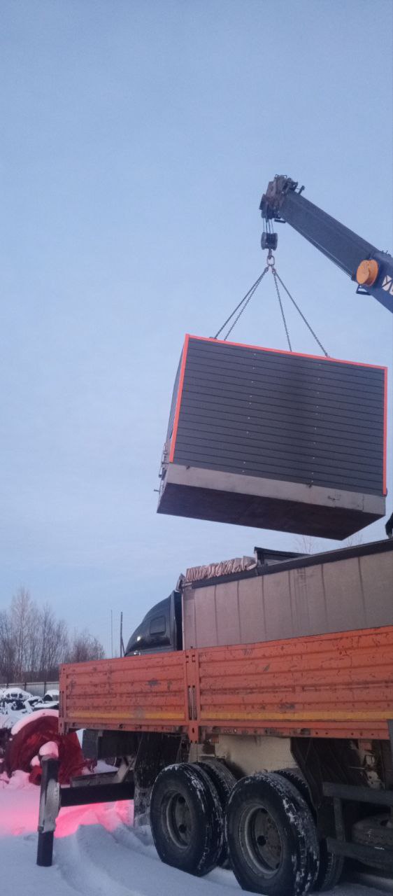 Доставка котлоагрегата КВр-1,45 в п. Шапкино, ул. Мира, 2